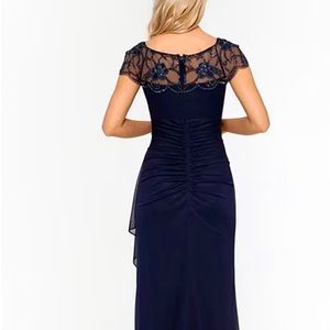 Xscape Formal dress Navy Blue.